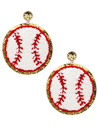 Sports Patch Earrings {Multiple Styles Available}