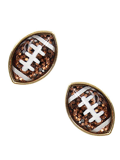 Sports Glittery Studs {Multiple Styles Available}