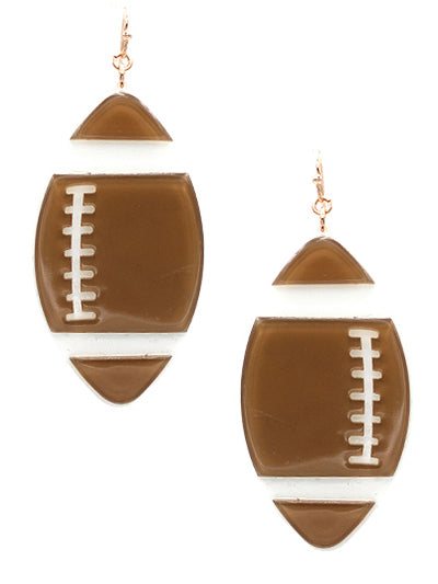 Football Earrings