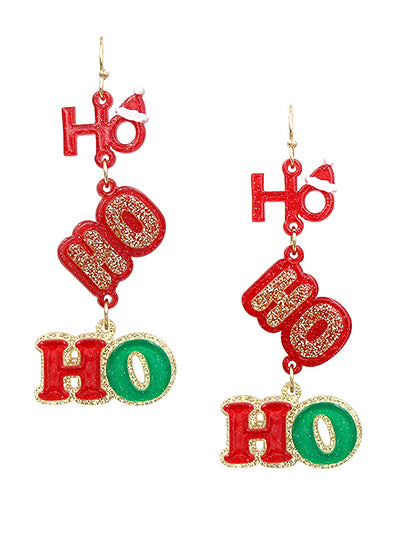 Ho Ho Ho Earrings