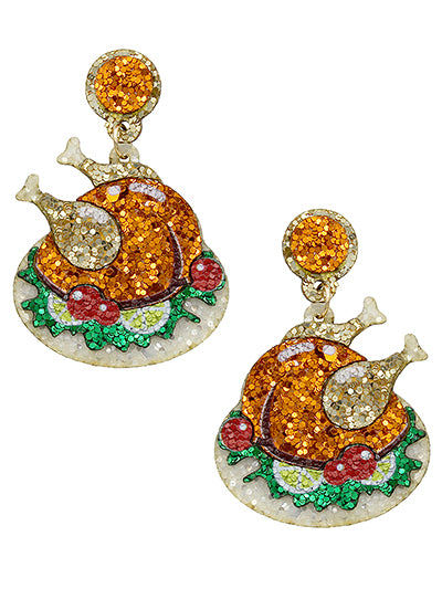 Thanksgiving Dinner Earrings