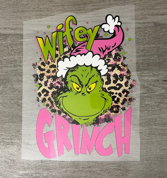 Wifey Grinch {Regular & Plus}❤️