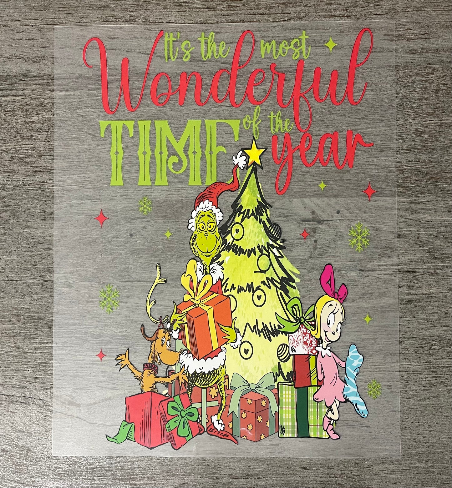 The Most Wonderful Time Of The Year Grinch {Regular & Plus}❤️