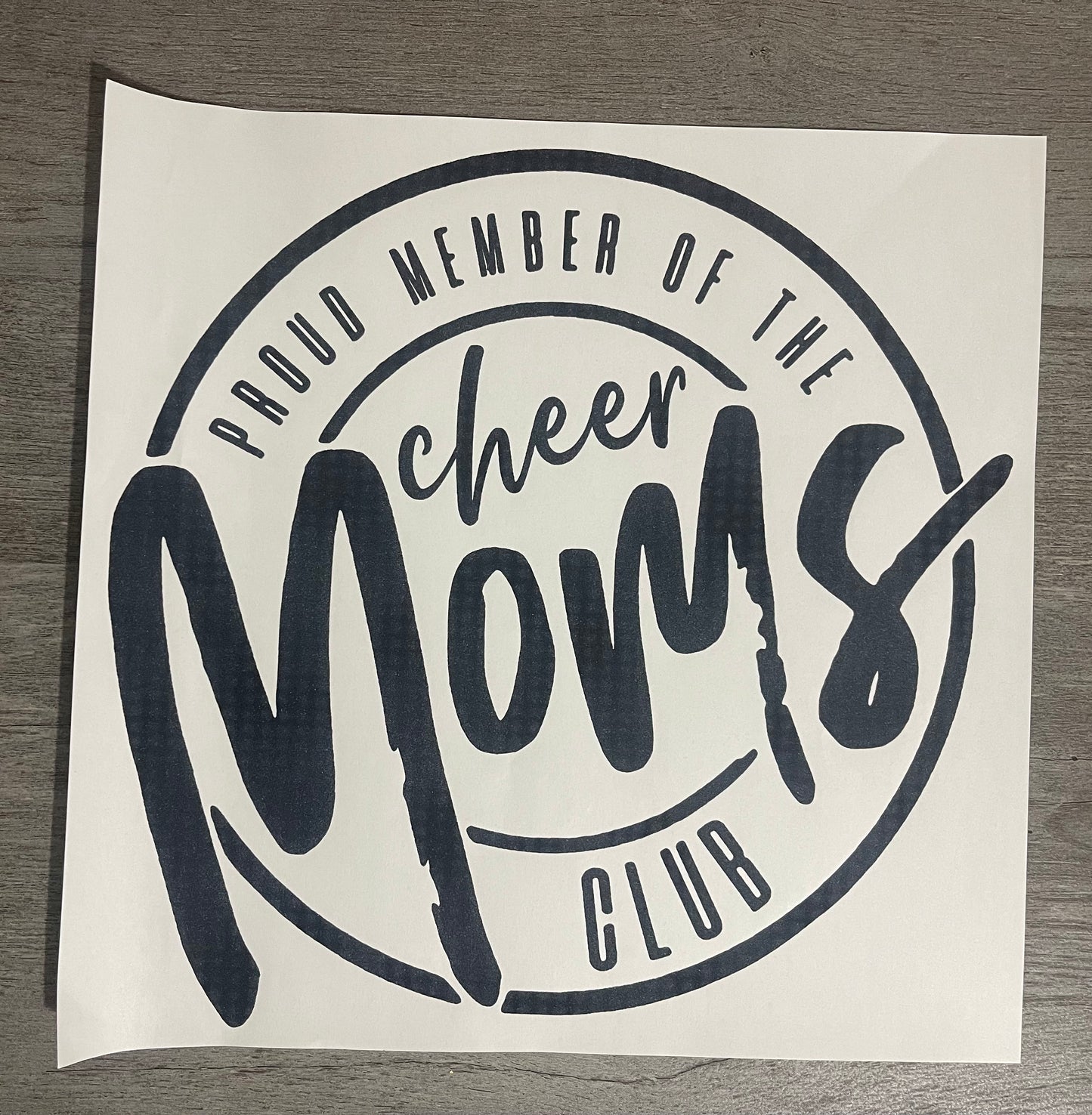 Cheer Moms Club {Regular & Plus}