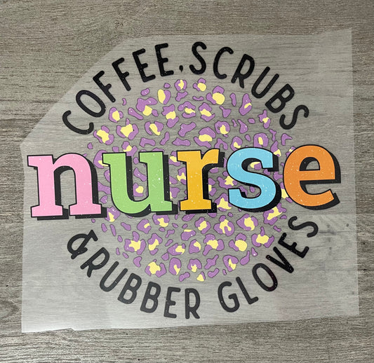 Coffee, Scrubs, Nurse {Regular & Plus}❤️