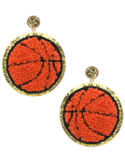 Sports Patch Earrings {Multiple Styles Available}