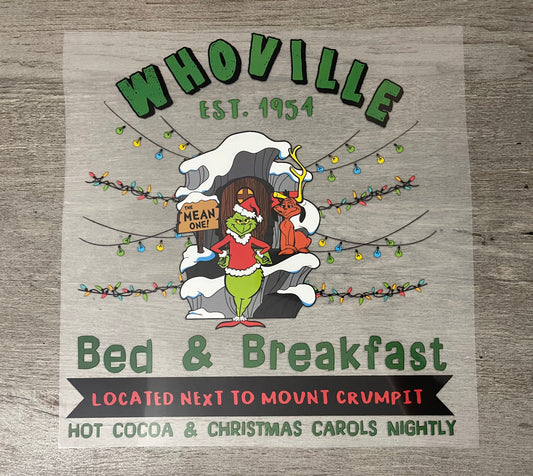 Whoville Bed & Breakfast {Regular & Plus}❤️