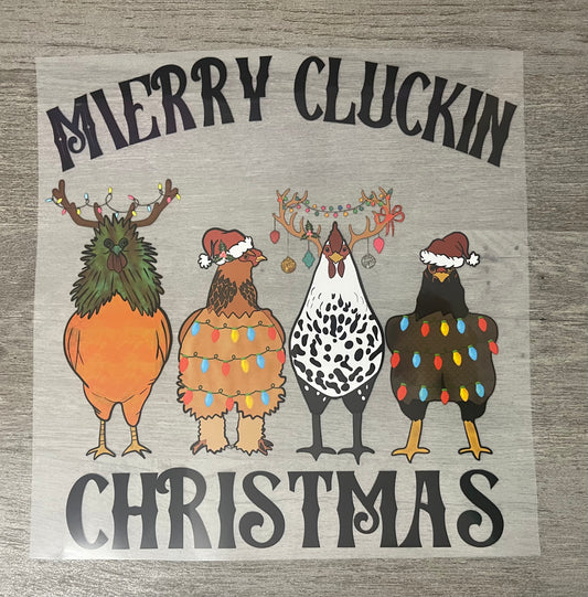 Merry Cluckin Christmas {Regular & Plus}