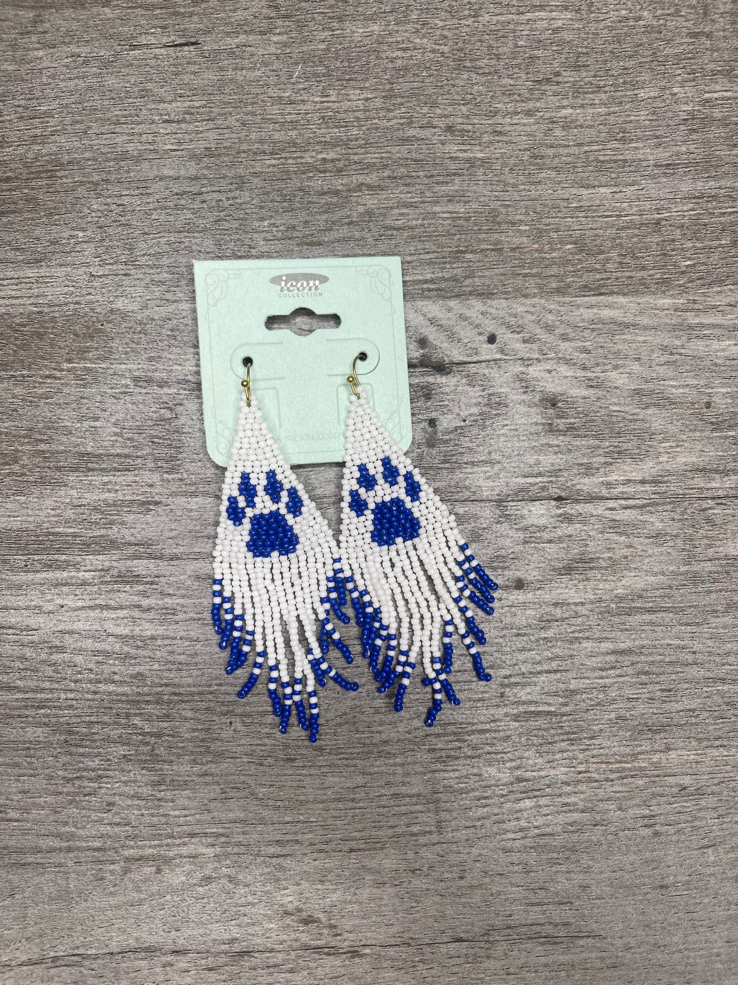 Fringe Paw Print Earrings {Multiple Styles Available}