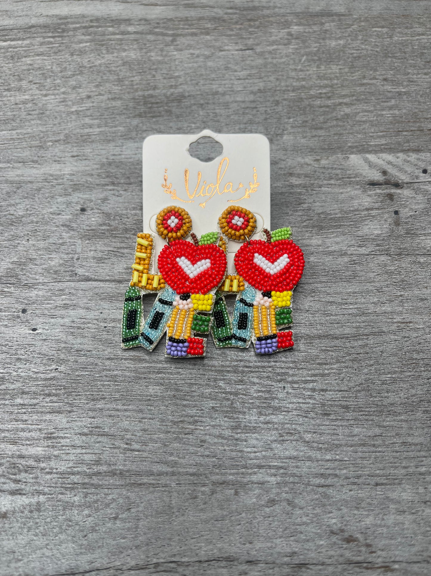 Love School Earrings {Multiple Styles Available}