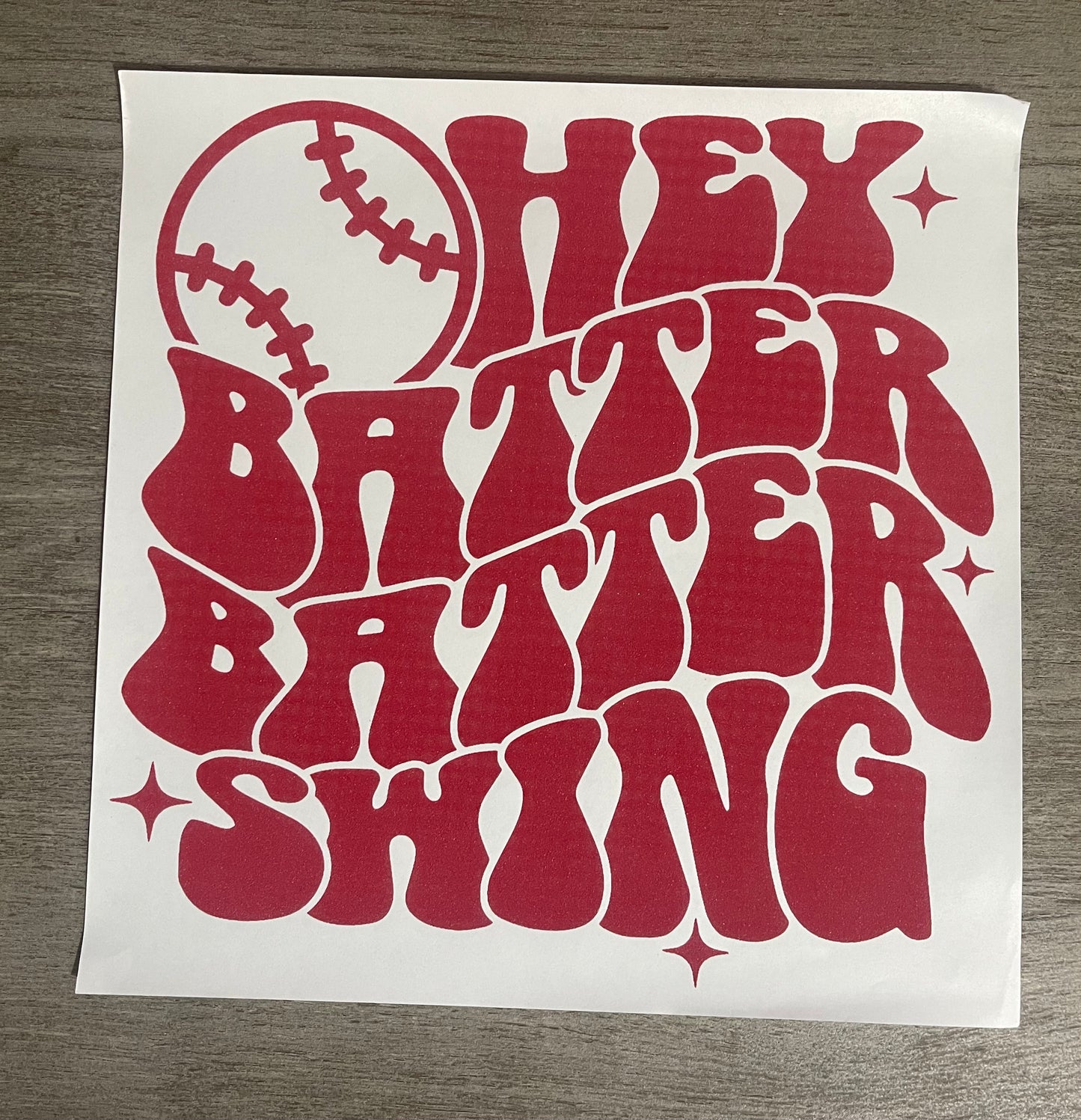 Hey Batter Batter Swing {Regular & Plus}