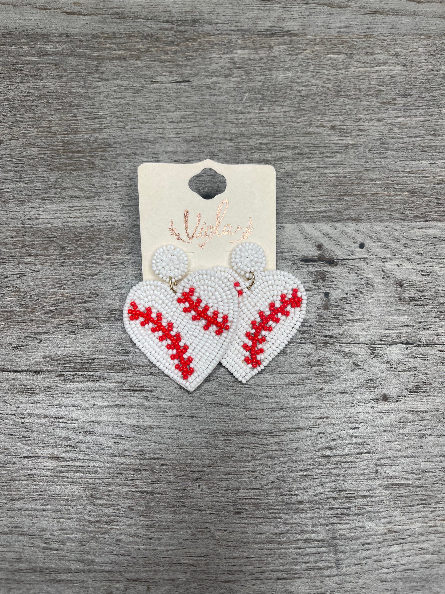 Sports Heart Earrings {Multiple Styles Available}