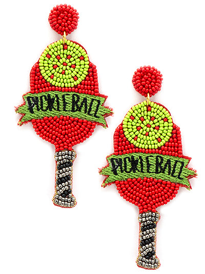 Pickleball Earrings