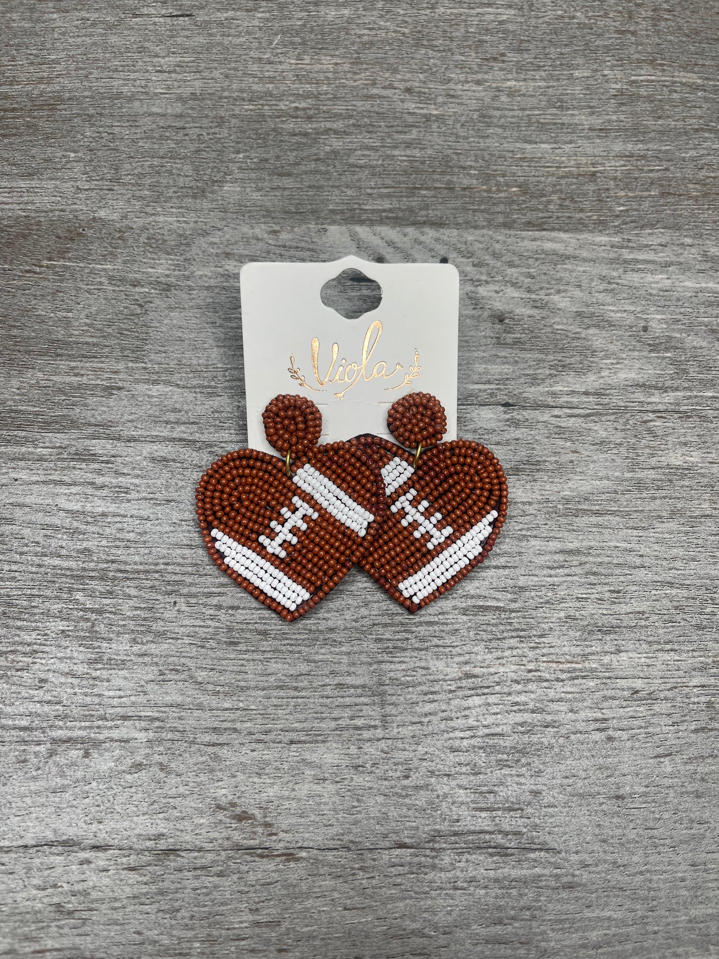 Sports Heart Earrings {Multiple Styles Available}