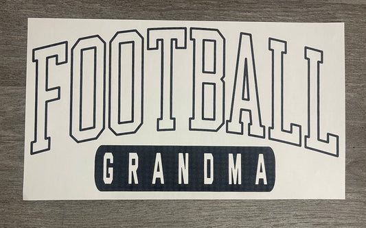 Football Grandma {Regular & Plus}