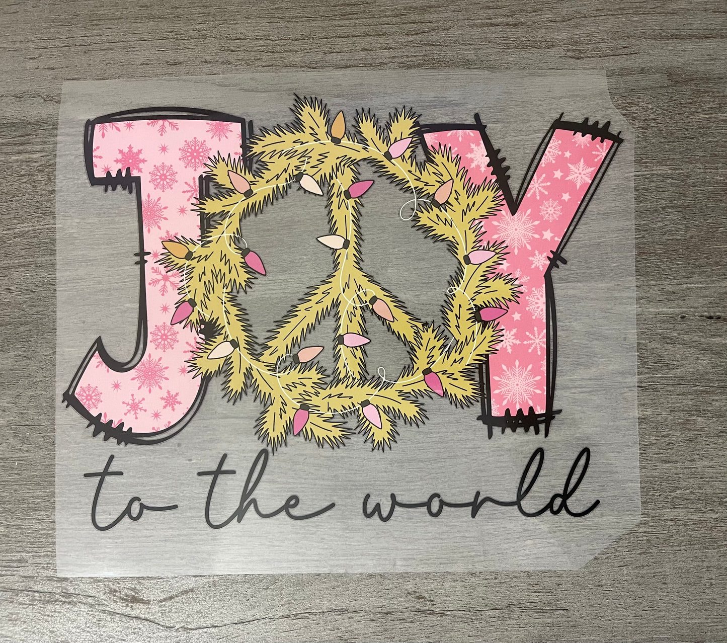 Joy To The World Pink {Regular & Plus}