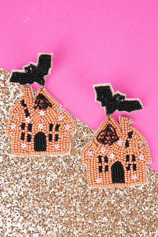 Haunted House Earrings