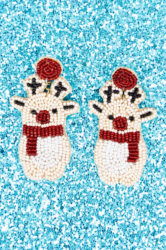 Holiday Reindeer Earrings
