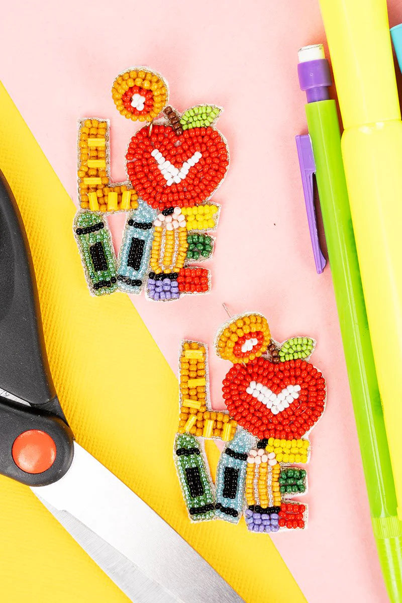 Love School Earrings {Multiple Styles Available}