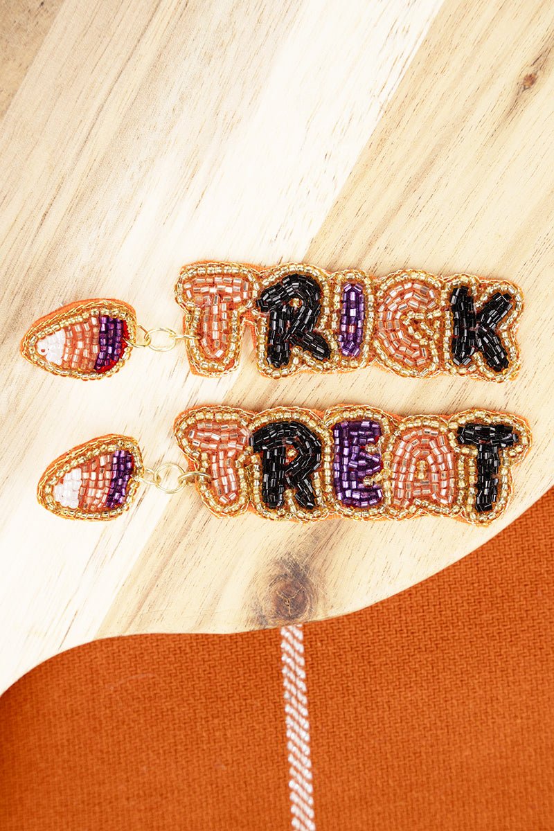 Candy Corn Trick Or Treat Earrings {Multiple Styles Available}