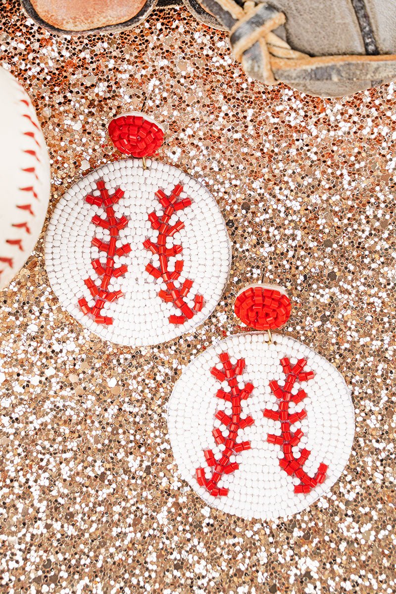 Baseball Junkie Earrings