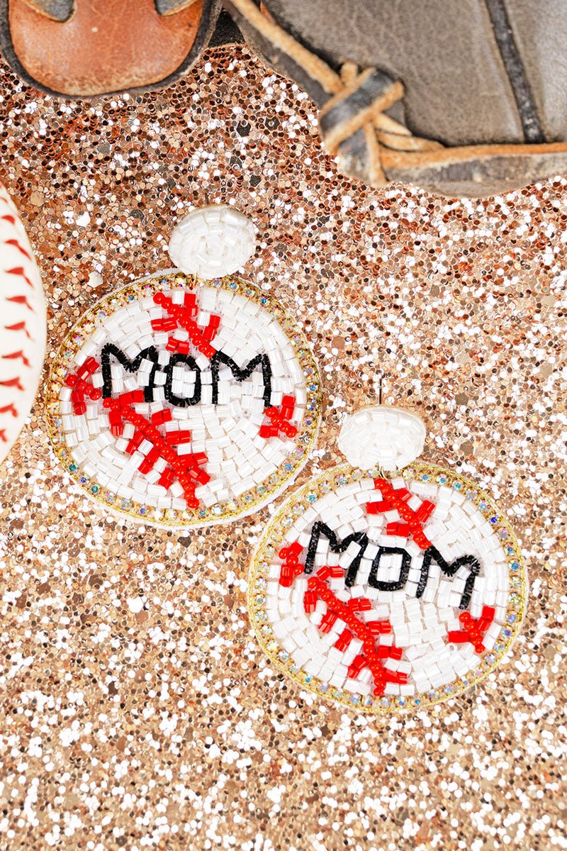 Baseball Mom Earrings