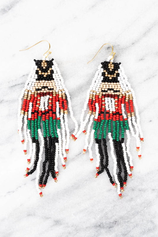 Fringe Nutcracker Earrings