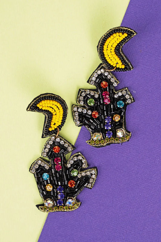 Spooky House Earrings