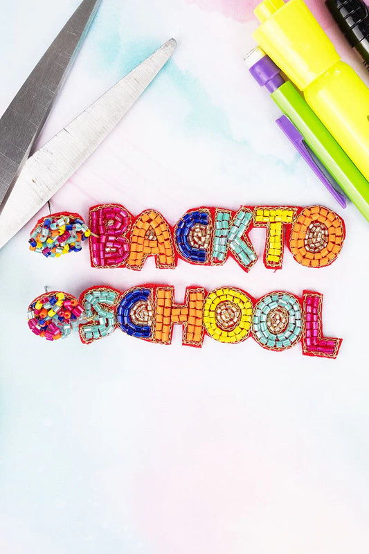 Back To School Earrings