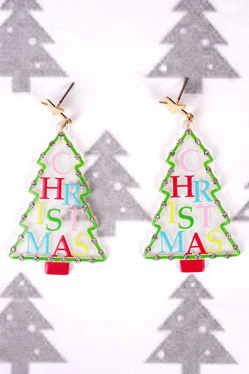 Oh Christmas Tree Earrings