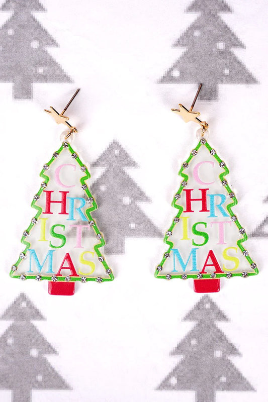 Oh Christmas Tree Earrings