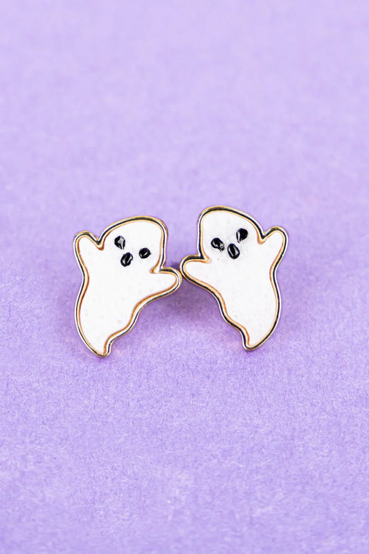 White As A Ghost Earrings