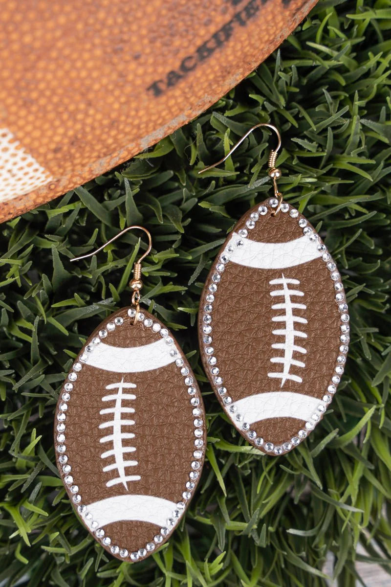 Football Earrings