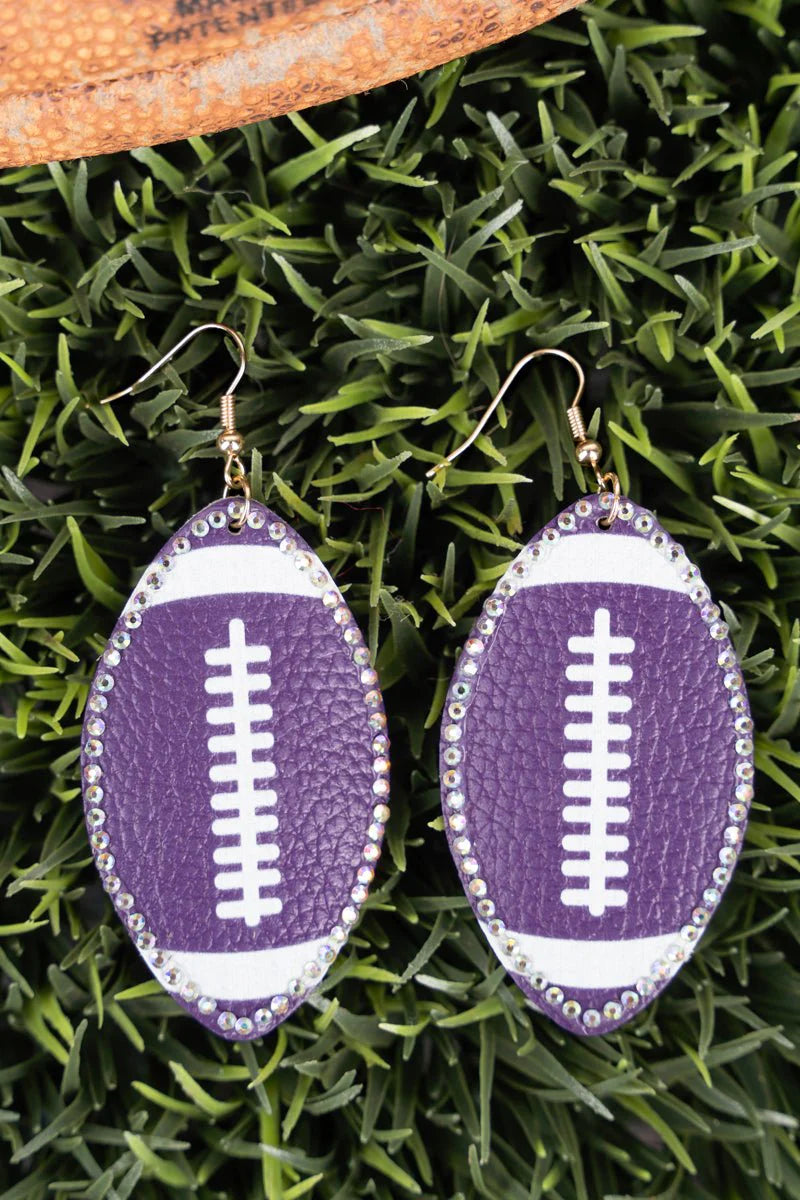 Football Life Earrings {Multiple Styles Available}