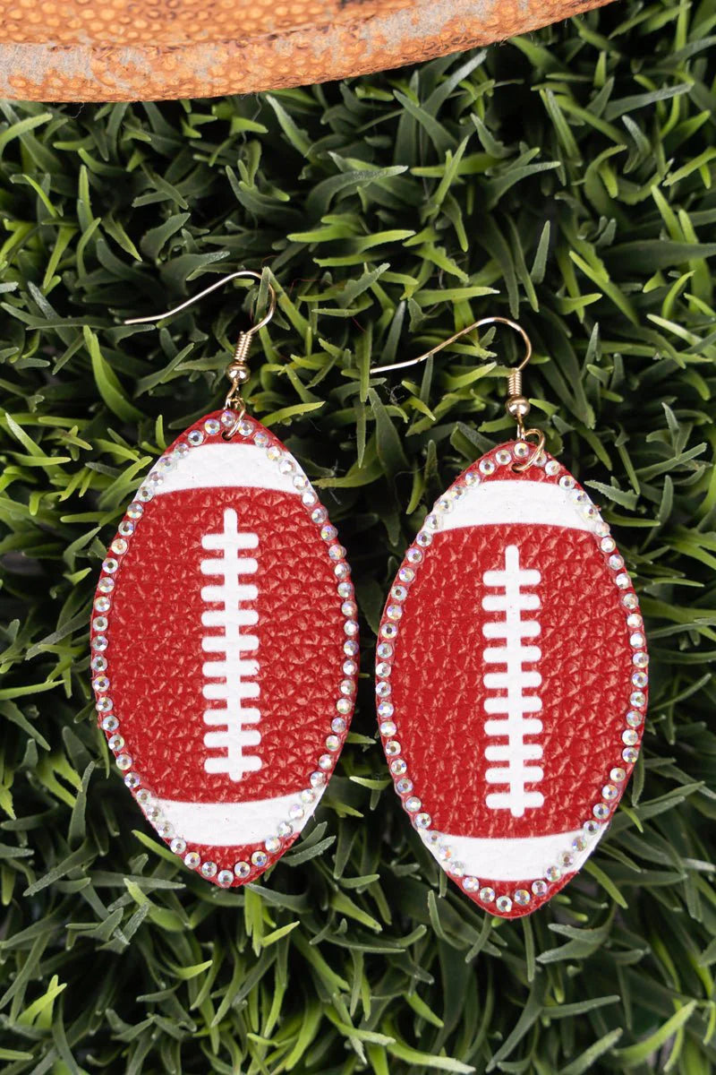 Football Life Earrings {Multiple Styles Available}