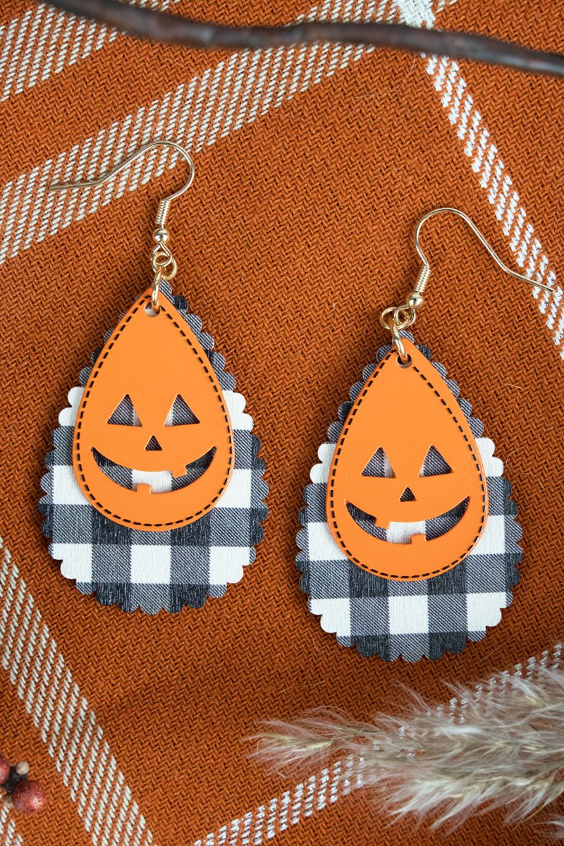 Jack O Lantern Earrings