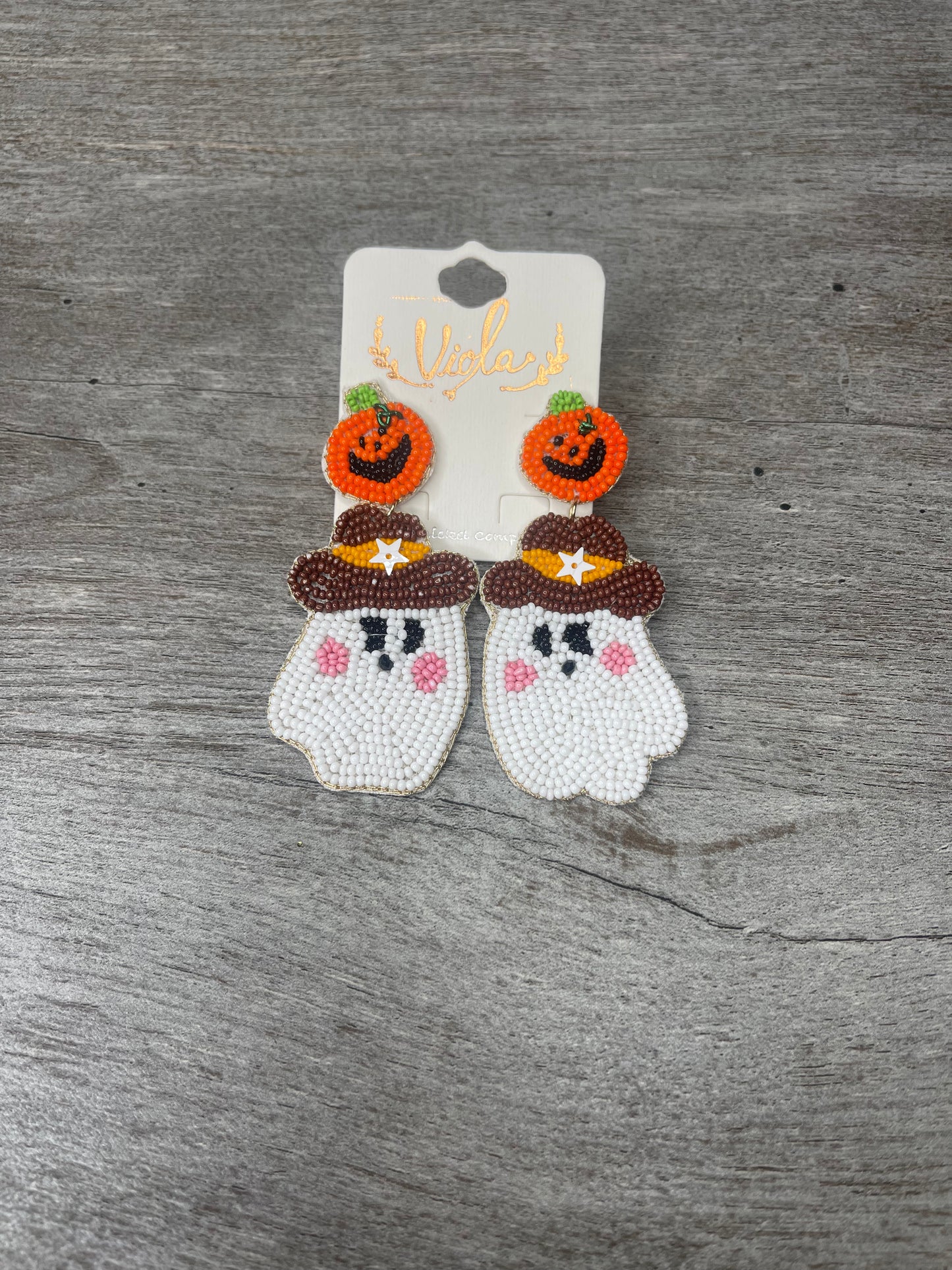 Cowboy Ghost Earrings {Multiple Styles Available}