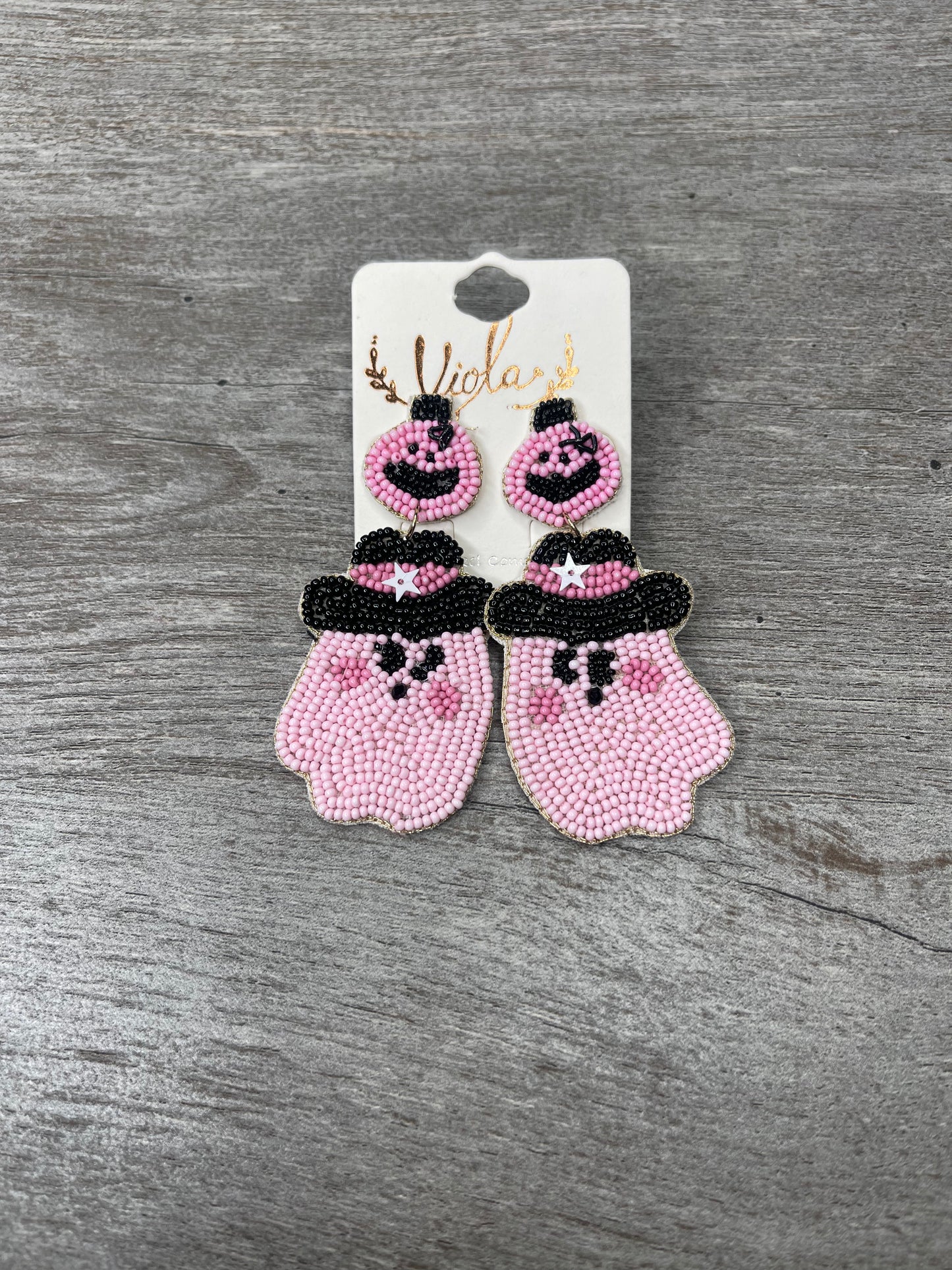 Cowboy Ghost Earrings {Multiple Styles Available}