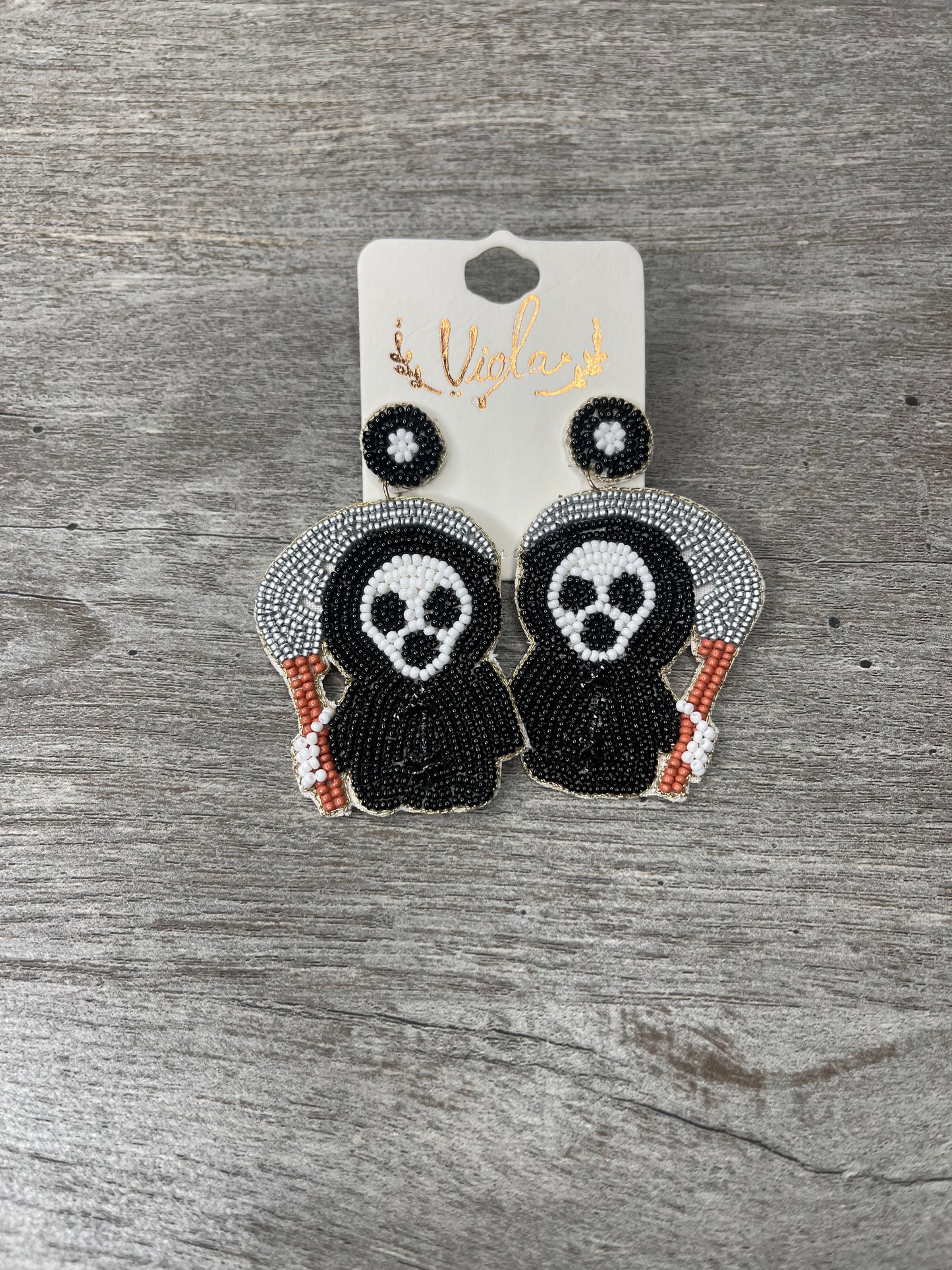 Don't Fear The Reaper Earrings