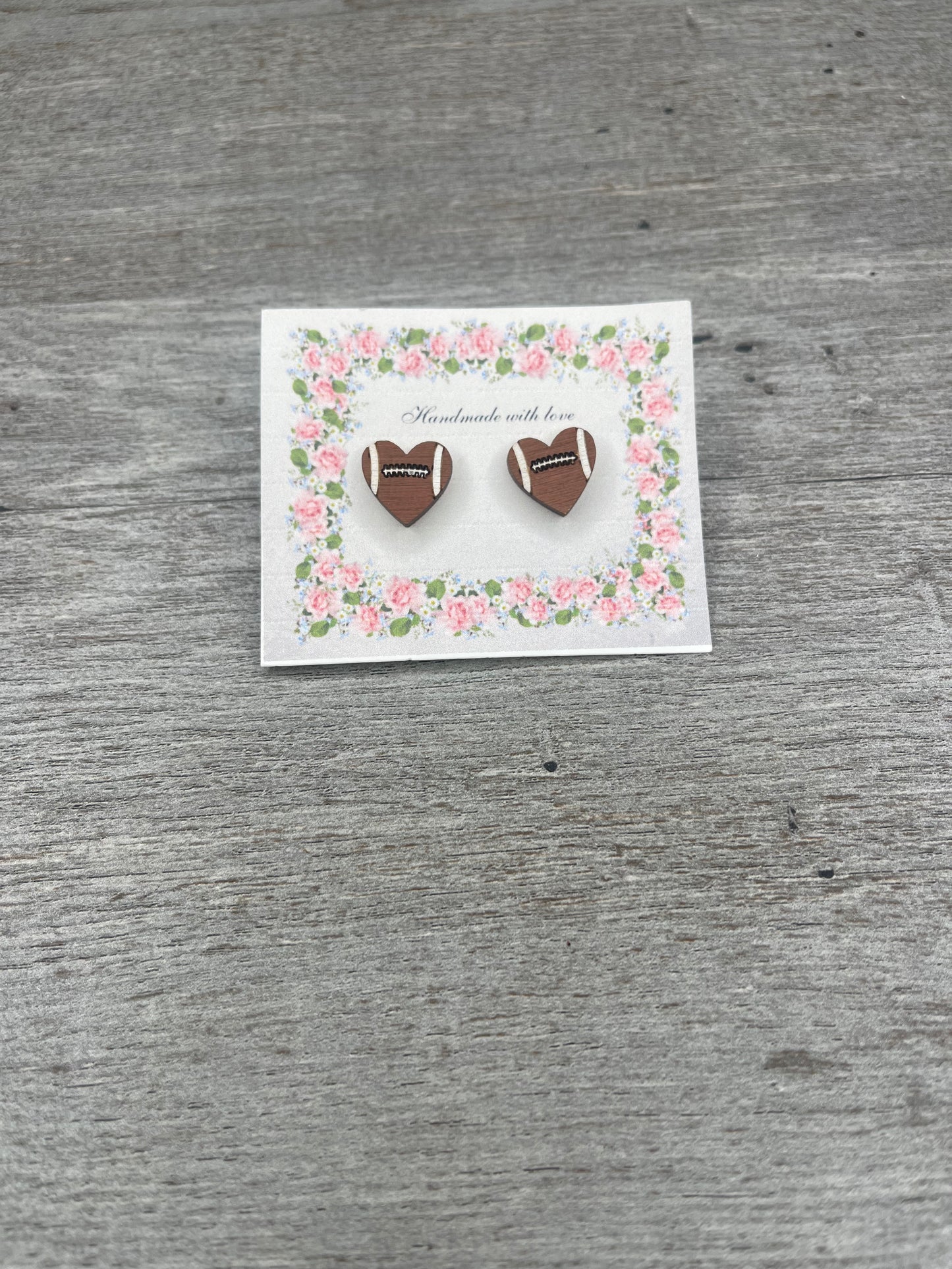 Wooden Stud Earrings {Multiple Styles Available}
