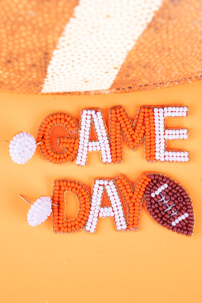 Game Day Banner Earrings {Multiple Styles Available}