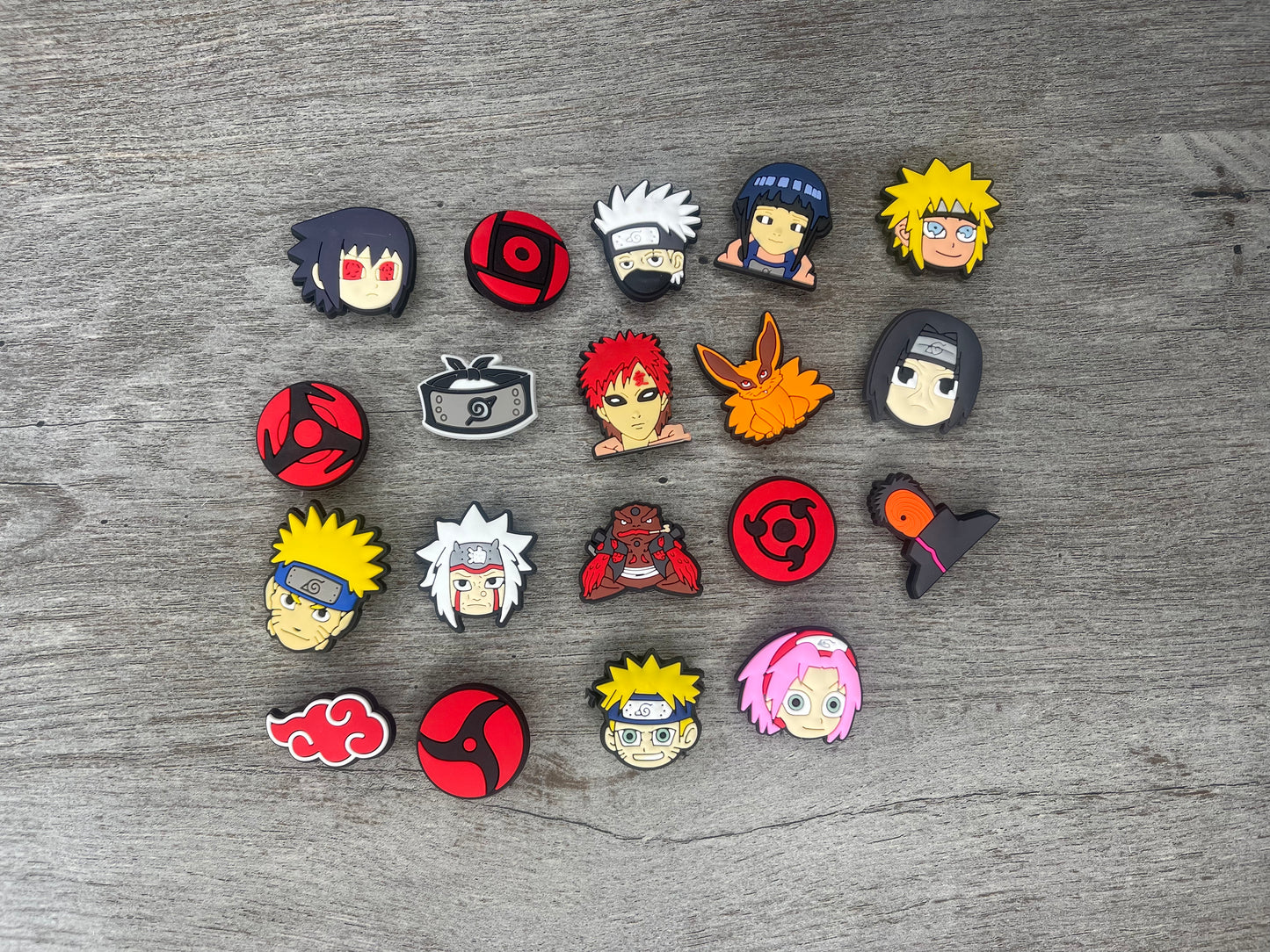 Naruto Croc Charms {Multiple Styles Available}