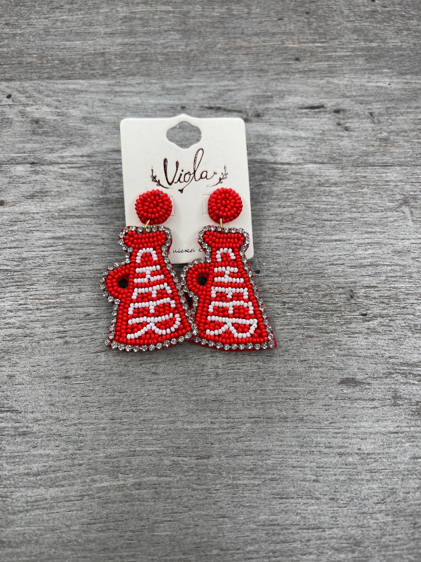 Cheer Megaphone Earrings {Multiple Styles Available}