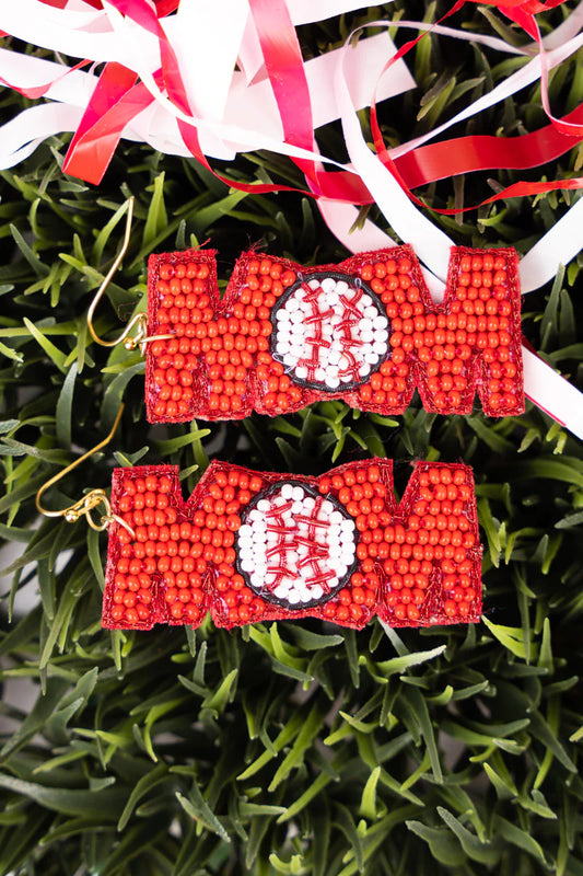 Living The Life As A Sports Mom Earrings {Multiple Styles Available}