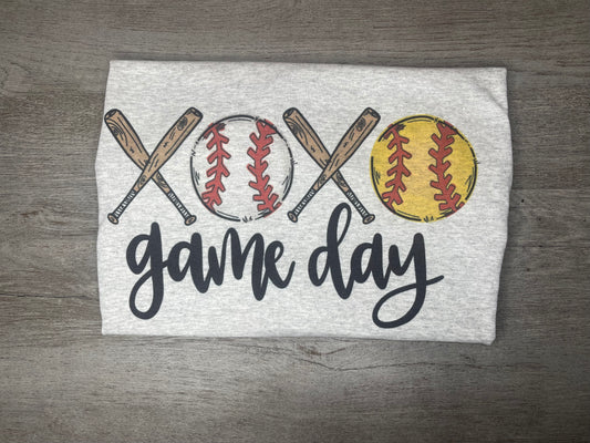 Game Day Baseball/Softball T-Shirt {Regular & Plus}
