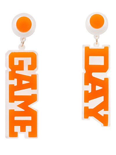 It's Game Day Baby Earrings {Multiple Styles Available}