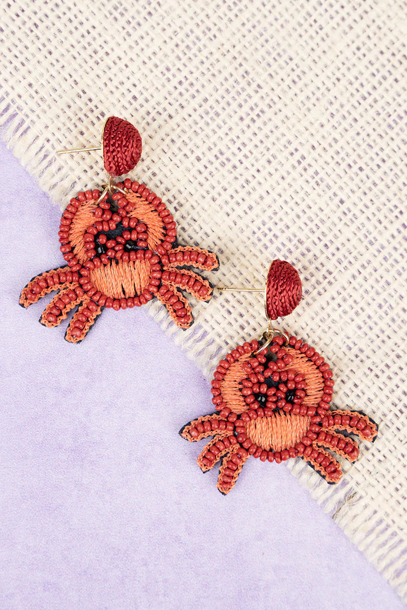 Crabtivating Earrings