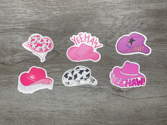 Hat Stickers {Multiple Styles Available}