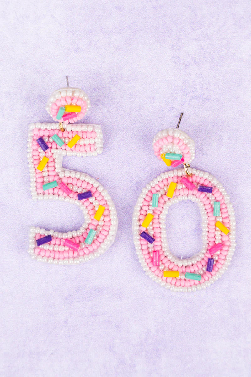 Birthday Sprinkles Earrings {Multiple Styles Available}