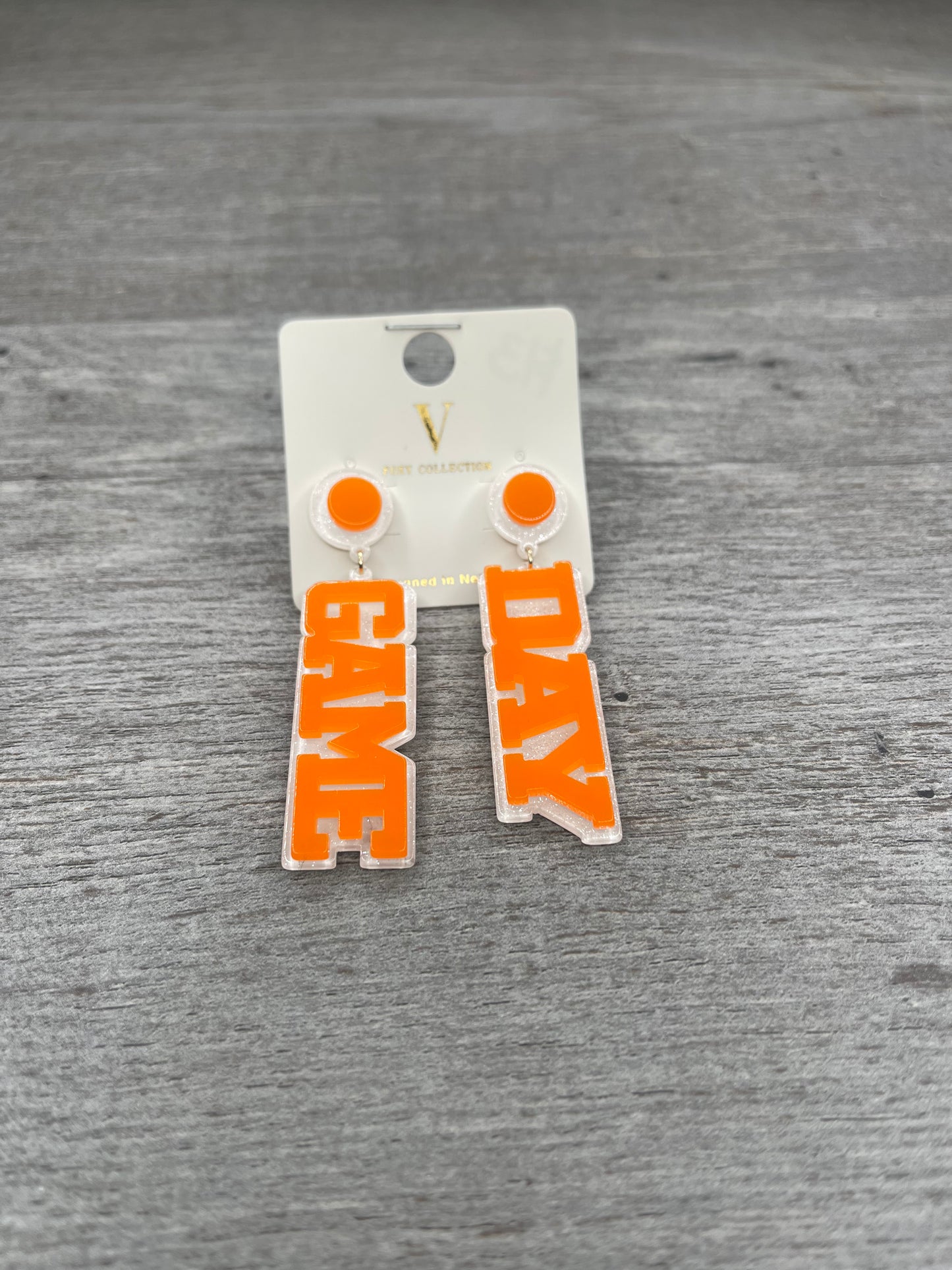 It's Game Day Baby Earrings {Multiple Styles Available}